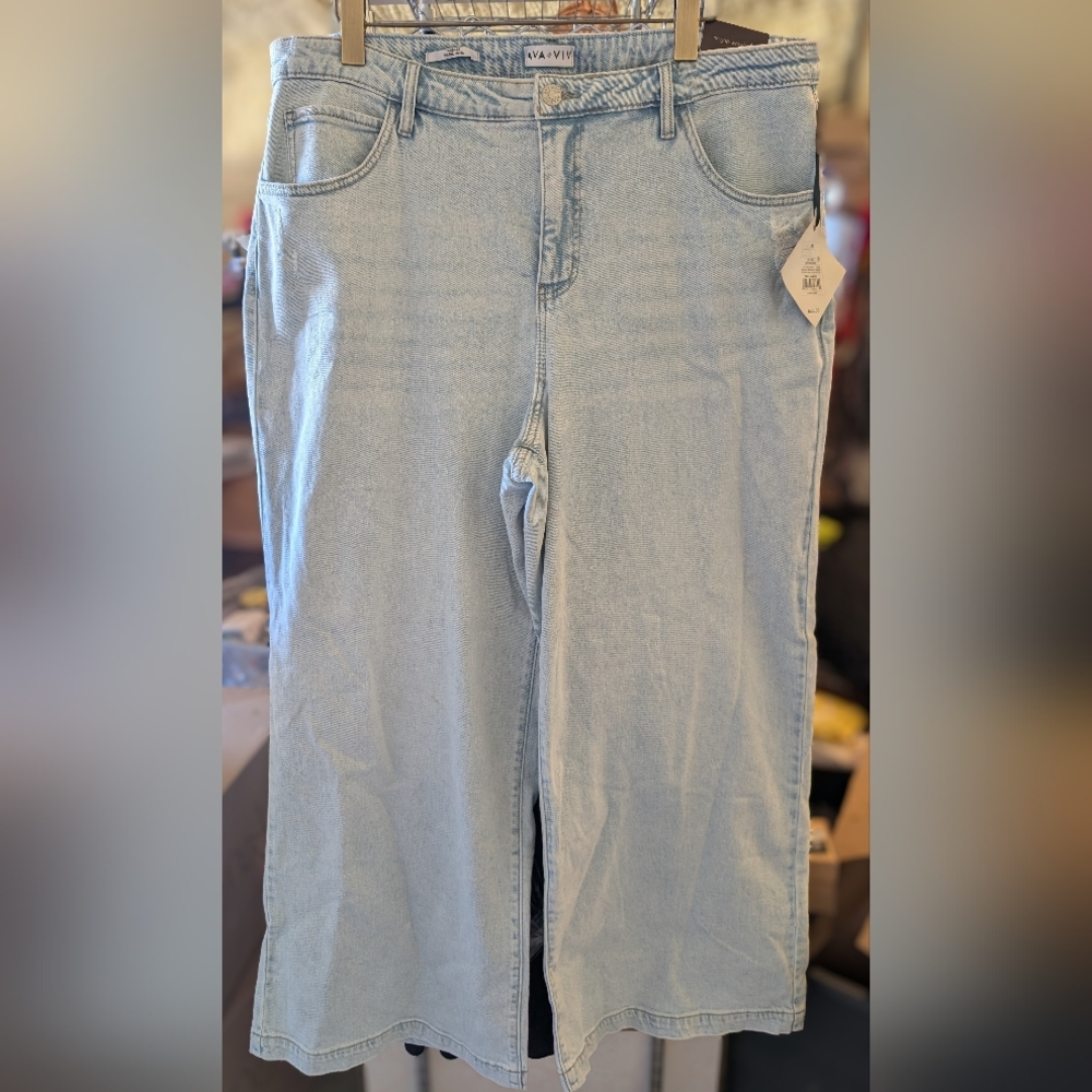 Ava & Viv Wide Leg Jeans *SEE PHOTOS*
